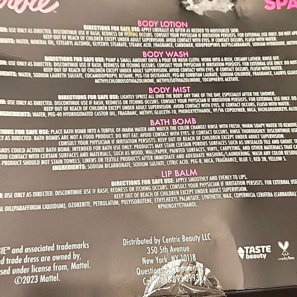 Taste Beauty Barbie Spa Set - Picture 4 of 5